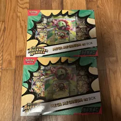 Pokemon TCG: ME Ascended Heroes Mega Meganium EX Factory Sealed Box LOT OF 2 - Image 1
