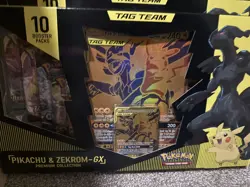 Pokemon Pikachu and Zekrom GX Tag Team Premium Collection - Gamestop Exclusive - Image 2