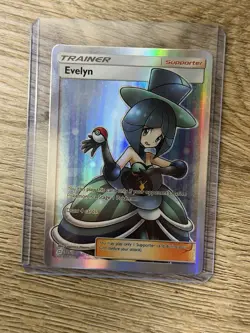 Evelyn Full Art Ultra Rare Trainer 175/181 SM-Team Up Holo Pokemon TCG English - Image 1