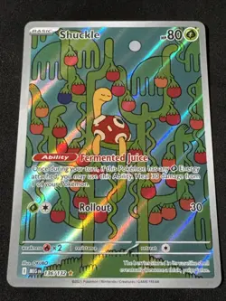 Shuckle ME01: Mega Evolution 136/132 - Pokemon TCG Illustration Rare. NM - Image 1