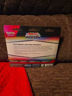 Pokemon TCG Prismatic Evolutions Glaceon Tech Sticker Collection - Image 4