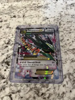 Pokemon M Rayquaza EX 76/108 Roaring Skies Ultra Rare Holo Mega 220 HP - Image 1
