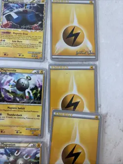 2011 Pokemon World Championships Gustavo Wada Magneton, Magnemite, Magnezone Lot - Image 4