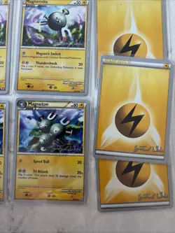 2011 Pokemon World Championships Gustavo Wada Magneton, Magnemite, Magnezone Lot - Image 5