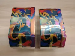 Pokemon TCG Mega Charizard X + Y EX Tins Sealed SET OF 2 - Image 2