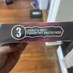 Pack of 3 Scarlet & Violet - Paradox Rift Booster Packs. New Seal. Pokemon TCG - Image 2