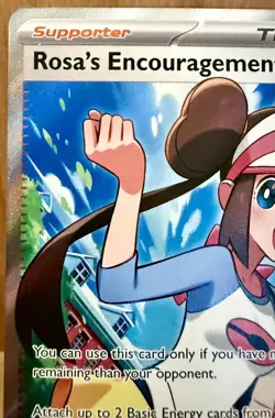 Rosa's Encouragement 114/088 ME03: Perfect Order Ultra Rare Trainer Pokemon TCG - Image 2