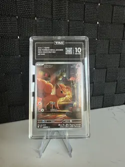 Pokemon Vulpix 067/063 M1l Mega Brave Art Rare Holo TAG 10 2025 Japanese - Image 1