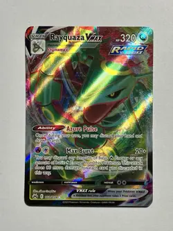 Rayquaza VMAX 102/159 (NM) Ultra Rare Sword & Shield: Crown Zenith 2023 Pokemon - Image 2