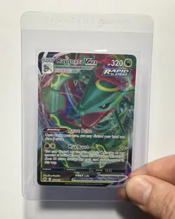 Rayquaza VMAX 102/159 (NM) Ultra Rare Sword & Shield: Crown Zenith 2023 Pokemon - Image 4