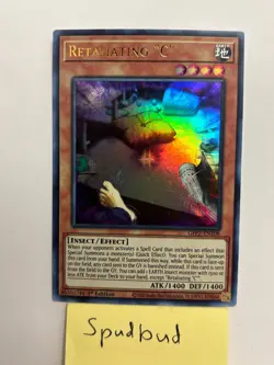 Retaliating "C" Ultra Rare GFP2-EN065 (LP 1st Edition) - Image 1