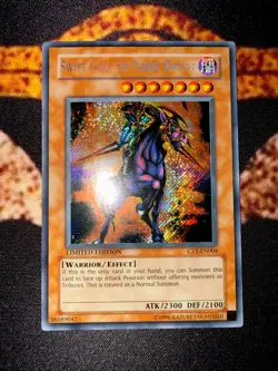 YUGIOH • SWIFT GAIA THE FIERCE KNIGHT • SECRET RARE • CT1-EN004 • LIMITED • NM - Image 5