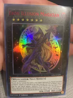 Yu-Gi-Oh! TCG Ebon Illusion Magician (Red) Legendary Duelists: Season 3... - Image 1