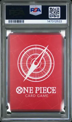 2025 ONE PIECE OP09 001 SHANKS ENGLISH 2ND ANNIVERSARY SET LEADER PROMO PSA 10 - Image 2