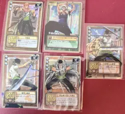 Roronoa Zoro One Piece Card Game Vintage Holos PA-W27 PA-C29 SB-C02 BP-C64 - Image 1