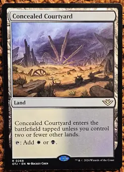 ✨Concealed Courtyard✨ MTG | Outlaws of Thunder Junction | NM/M | R 0268 - Image 1