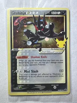 Greninja Gold Star Sealed Promo SWSH144 Celebrations Black Star Promo Pokemon - Image 1