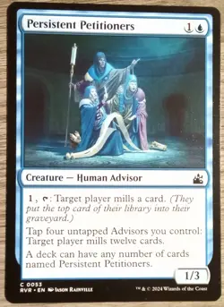 Persistent Petitioners #0053 MTG Ravnica Remastered Common Near Mint - Image 1