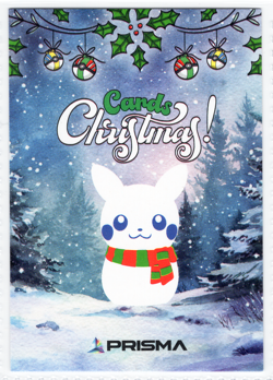 VANILLITE, VANILLISH, VANILLUXE - Star Holo - Prisma Christmas Cards - Pokemon - Image 2