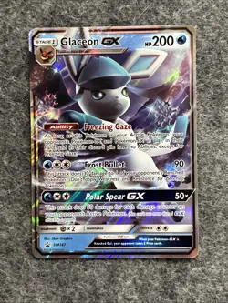 Glaceon EX 20/124 Fates Collide Holo Add Promo ex Card Nm Pokemon - Image 3