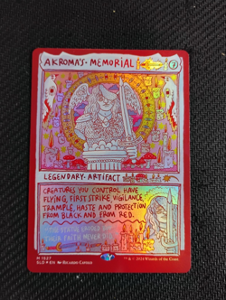 Akroma's Memorial (Rainbow Foil) -Foil Near Mint MTG Secret Lair - Image 1