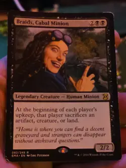 Braids, Cabal Minion Mtg Eternal Masters - Image 1