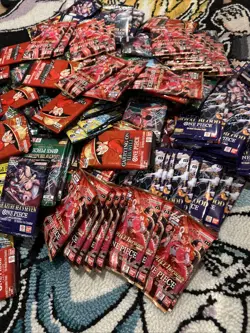 200+ Packs of One Piece Card Game Bulk Lot Cards English - Image 3