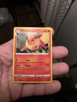 Flareon SWSH041 Pokemon Black Star Promo Card - Image 1