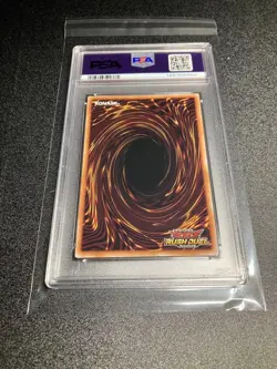 YuGiOh Mebius Over Rush PSA10 Trading Card Rare Authentic Collectible - Image 2