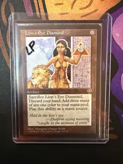 Lion's Eye Diamond Mirage LP MTG - Image 1