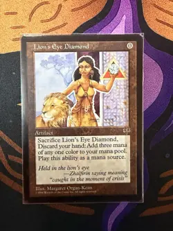 Lion's Eye Diamond Mirage LP MTG - Image 2