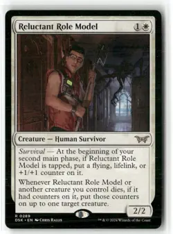 Reluctant Role Model Duskmourn MTG Magic NM - Image 1
