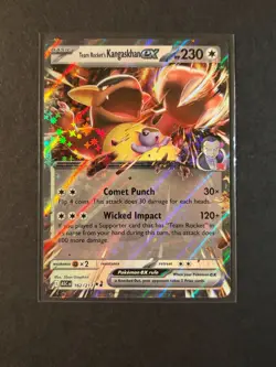 Pokemon Team Rocket's Kangaskhan ex 162/217 Ascended Heroes Double Rare NM - Image 1