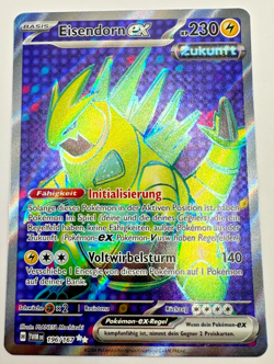 Pokemon Karte TCG Eisendorn EX 196/167 Maskerade im Zwielicht Holo Deutsch - Image 1