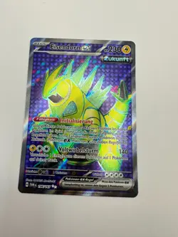 Pokemon Karte TCG Eisendorn EX 196/167 Maskerade im Zwielicht Holo Deutsch - Image 2