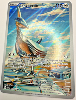 Pokemon Karte TCG Panzeron 209/191 Sturmische Funken Fullart Holo Deutsch NM - Image 1