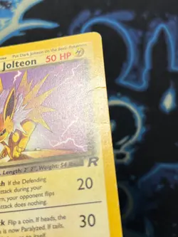 Dark Jolteon 38/82 - Uncommon Team Rocket - WOTC Pokemon Card HP - Image 3