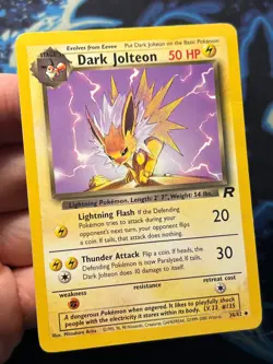 Dark Jolteon 38/82 - Uncommon Team Rocket - WOTC Pokemon Card HP - Image 5