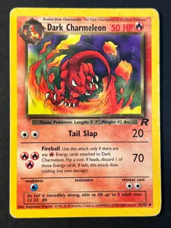 Dark Charmeleon 32/82 - Team Rocket - WOTC Pokemon Card HP - Image 1