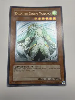 Yugioh Raiza the Storm Monarch FOTB-EN026 Ultimate Rare VLP-NM - Image 1