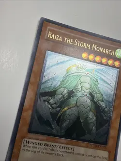 Yugioh Raiza the Storm Monarch FOTB-EN026 Ultimate Rare VLP-NM - Image 5