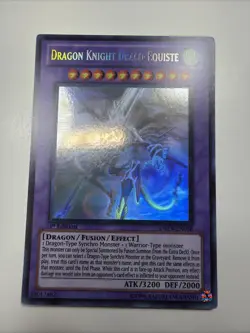 USA Seller Yugioh Dragon Knight Draco-Equiste DREV-EN038 1st Ed Ghost Rare VLP - Image 1