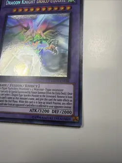 USA Seller Yugioh Dragon Knight Draco-Equiste DREV-EN038 1st Ed Ghost Rare VLP - Image 3