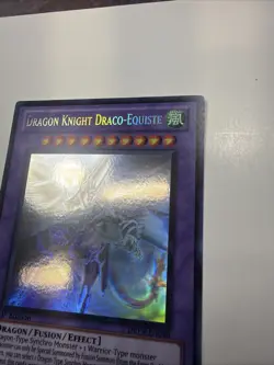 USA Seller Yugioh Dragon Knight Draco-Equiste DREV-EN038 1st Ed Ghost Rare VLP - Image 4