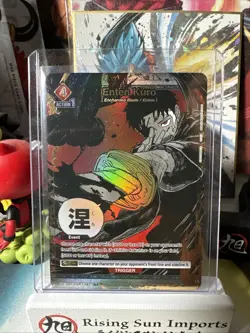 Union Arena UE16BT/KGR-1-082 Enten Kuro (U*) KAGURABACHI Alt Art English - Image 1