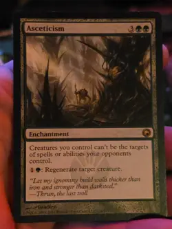 Asceticism Mtg [Scars of Mirrodin] Pack Fresh - Image 1