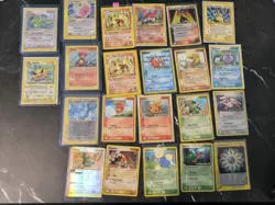 Vintage Pokemon Mystery TCG Lots - 22 WOTC era cards - Aquapolis - Expedition - Image 1