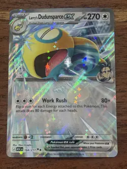 Pokemon TCG Larry's Dudunsparce 164/217 Ascended Heroes Double Rare NM Card - Image 1
