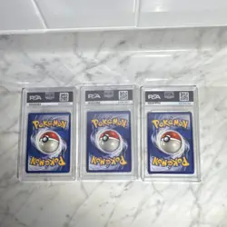 1999 Pokemon Game PSA Graded Card Lot Tangela Sandslash Onix Fossil & Base Set - Image 2