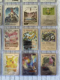 Lot Of 20 Silver Foil Fan Art Pokemon Cards - Image 5